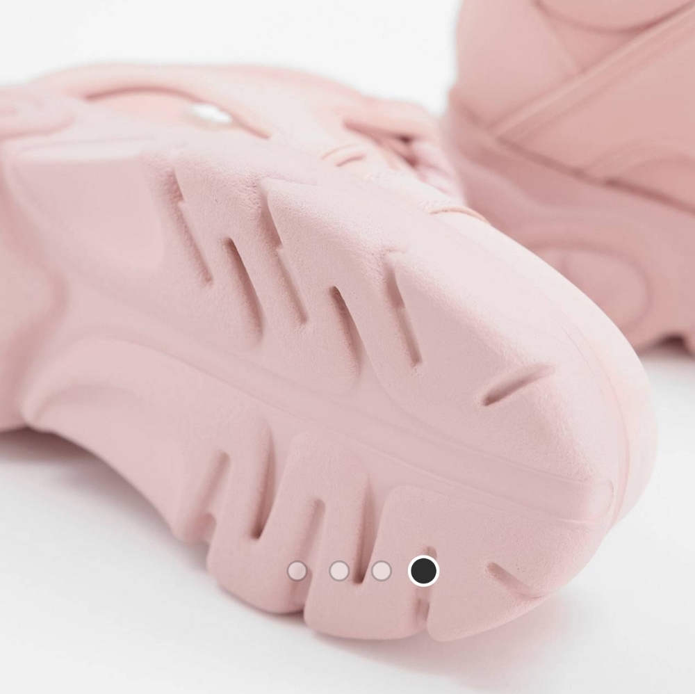 BUFFALO Corin low platform sneakers un pink - Picture 3 of 14